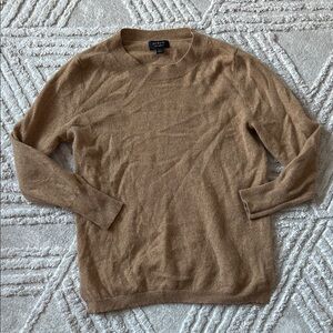 J. Crew women’s Camel Crewneck Sweater